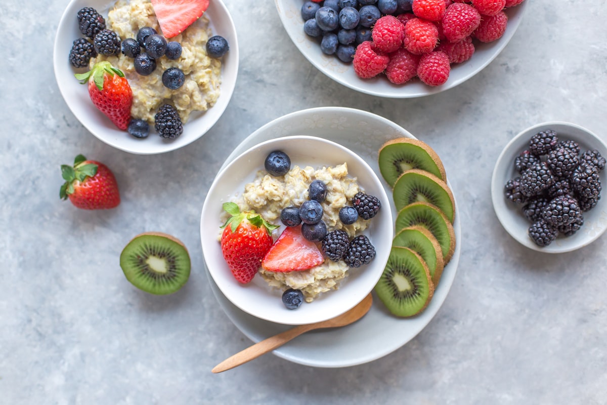 Nutritional balance in breakfast